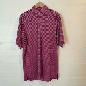 Striped FootJoy Golf Shirt
